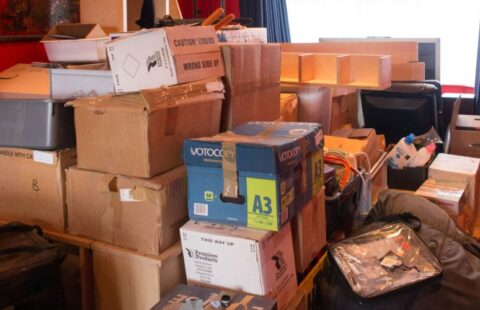 new year storage clean